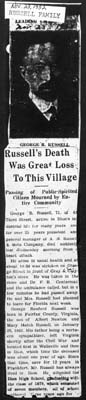 russell george r obit november 23 1932