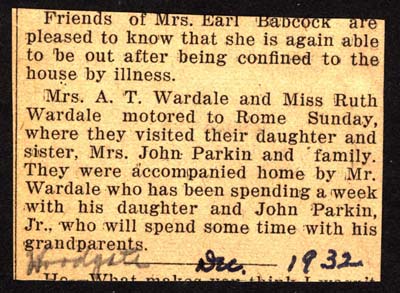 woodgate news december 1932 001