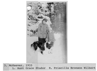 mckeever photo of aunt grace studor and priscilla bronson wilbert 1933