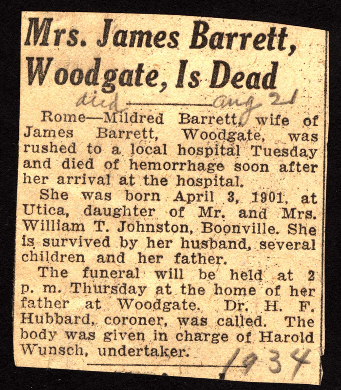 barrett mildred johnston wife of james obit august 21 1934 002