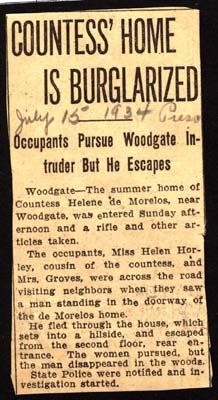 countess helene de morelos home burglarized july 15 1934