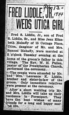 liddle fred s jr mahaffy elizabeth jean married february 18 1934