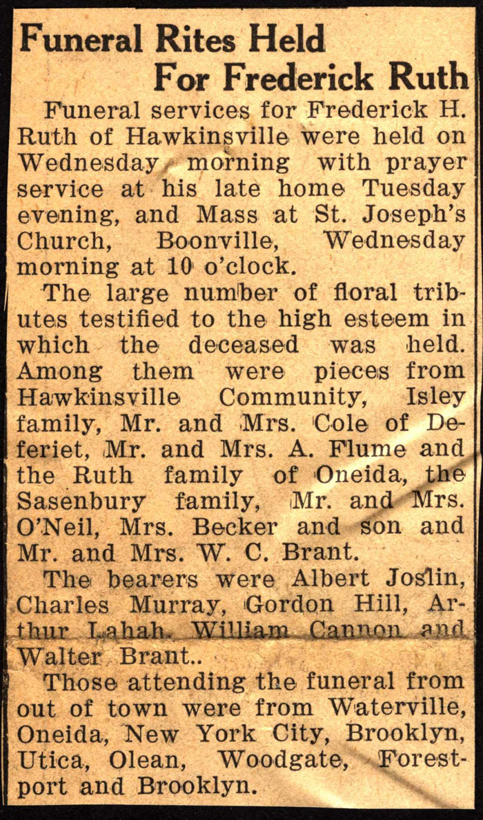 ruth frederick h husband of smith alice and forster mrs mary obit october 30 1937 002