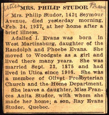 studor adelaide i evans wife of philip obit february 24 1937 001