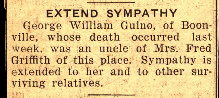 guino george william obit 1938