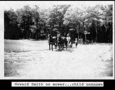 lakeside house howard smith mowing the hay 1938