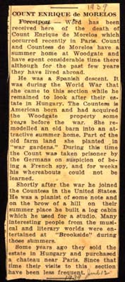 count enrique de morelos dies 1939