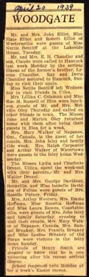woodgate news april 20 1939