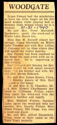 woodgate news october 31 1940