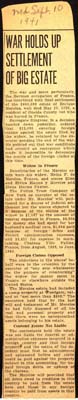 enrique morelos estate settlement held up by war september 10 1941