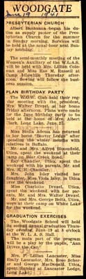 woodgate news june 19 1941