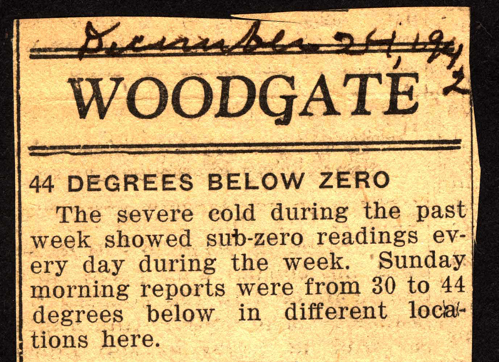 44 degrees below zero december 1942