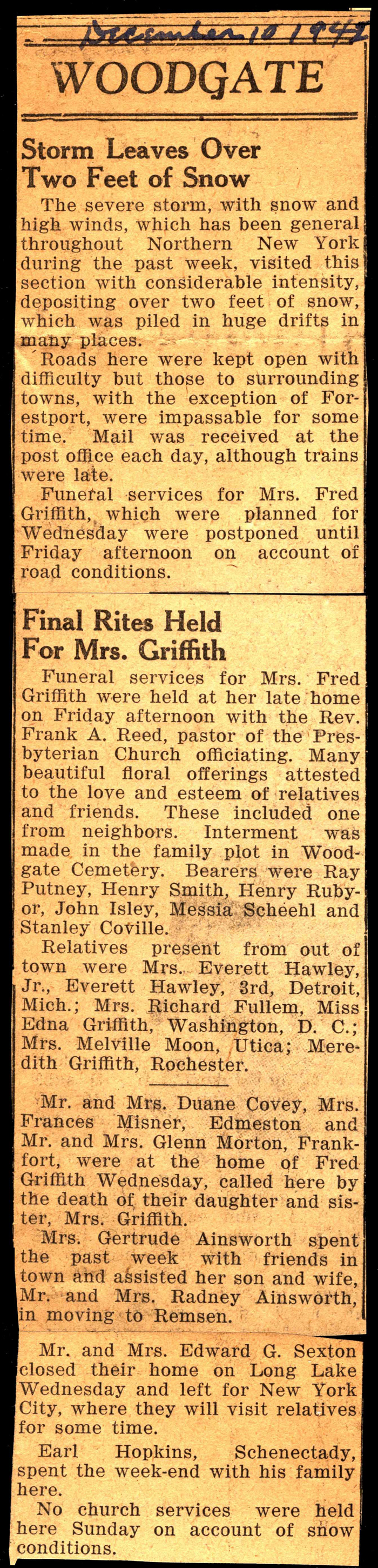 woodgate news december 10 1942