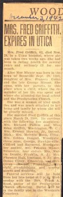 griffith alice mae misner wife of henry griffith obit november 28 1942 001