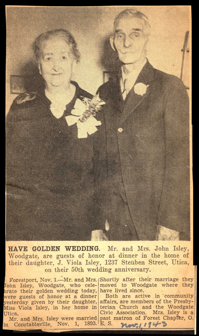 john g isley and samantha m eames isley celebrate 50th anniversary november 1 1943 004