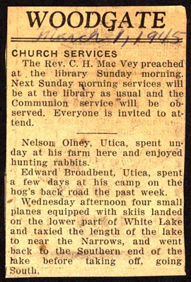 woodgate news march 1 1945