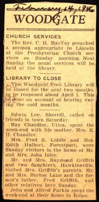 woodgate news february 14 1946