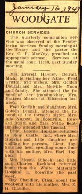 woodgate news january 16 1947