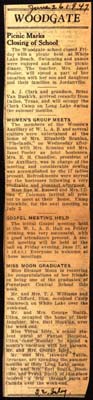 woodgate news june 26 1947