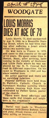 morris louis obit april 9 1948