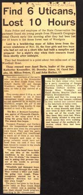 6 uticans davis kronmiller jones delpho peters and huther lost 10 hours in woodgate forest 1949
