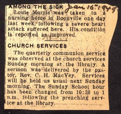 woodgate news january 15 1949