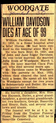davidson william husband of julia rush and clara funnel obit may 31 1950 002