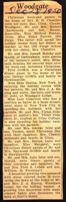 woodgate news december 28 1950