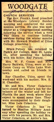 woodgate news january 12 1950