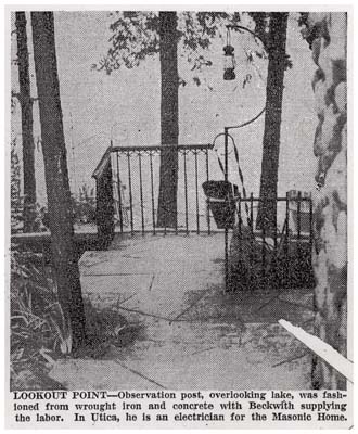 touch of genius roy beckwiths camp at long lake 1950 011