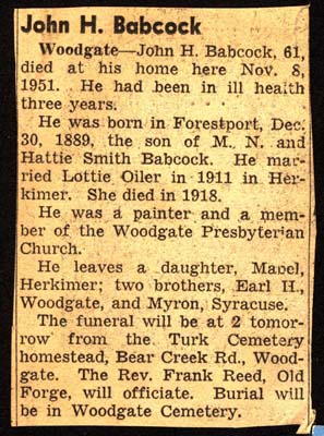 babcock john h husband of lottie oiler babcock obit november 8 1951 001