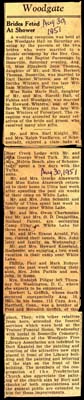 woodgate news august 30 1951