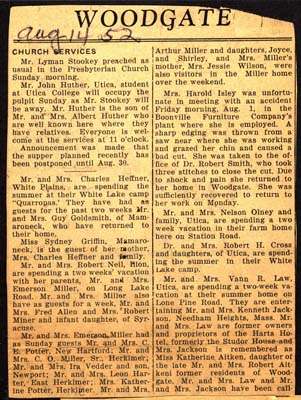 woodgate news august 14 1952