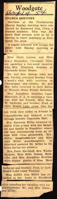 woodgate news august 19 1954