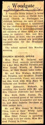 woodgate news july 22 1954