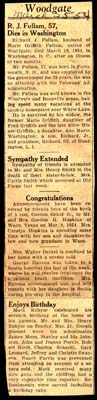 woodgate news march 25 1954