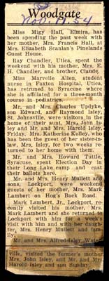 woodgate news november 11 1954