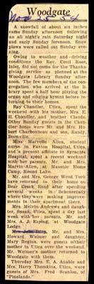woodgate news november 25 1954