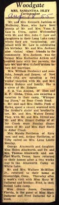 woodgate news august 18 1955