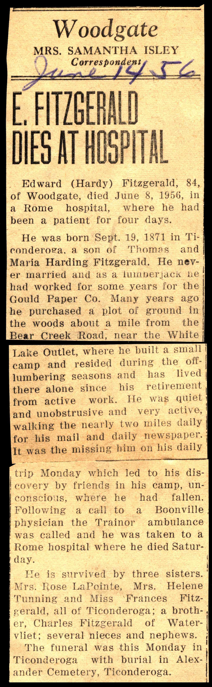 fitzgerald edward son of thomas and maria harding fitzgerald obit june 8 1956