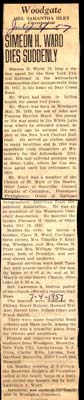 ward simeon h husband of florence h smith obit june 29 1957