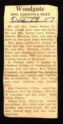 woodgate news december 19 1957