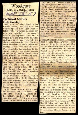woodgate news september 12 1957