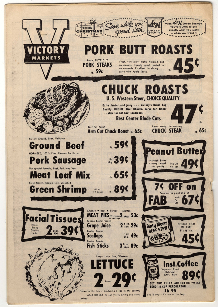 round the town vol 1 no 40 002 back cover november 12 1958
