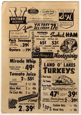 round the town vol 1 no 42 002 back cover november 26 1958