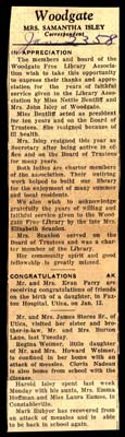 woodgate news january 23 1958