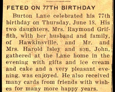 burton lane celebrates 77th birthday june 18 1959