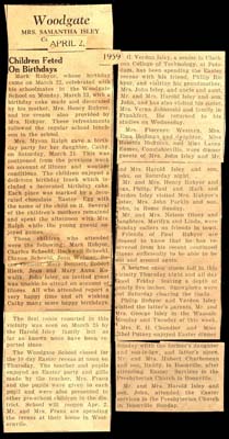 woodgate news april 2 1959