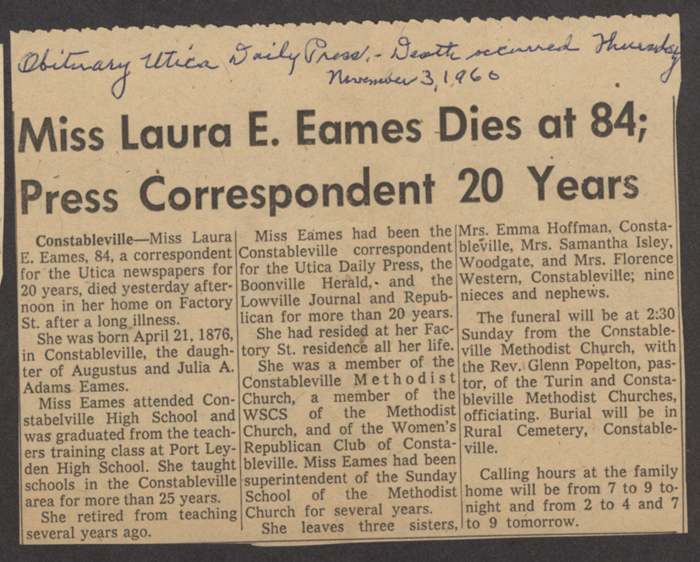 eames laura e obit1