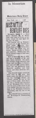 bentliff nettie obit3